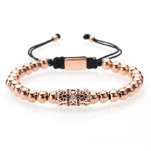 Laden Sie das Bild in den Galerie-Viewer, My bracelet stainless steel beads/gold/luxury/charms custom
