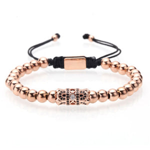 My bracelet stainless steel beads/gold/luxury/charms custom
