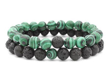 Laden Sie das Bild in den Galerie-Viewer, 8mm Lava Beads Braslet For Men
