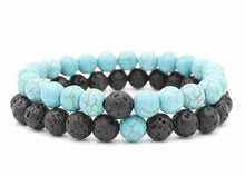 Laden Sie das Bild in den Galerie-Viewer, 8mm Lava Beads Braslet For Men