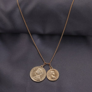 New  Vintage Medusa Portraitnts Coin Gold