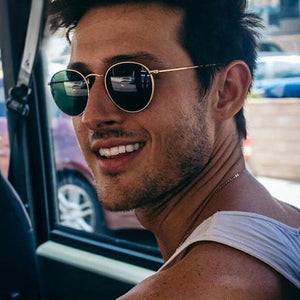 Retro oval sunglasses  design  vintage