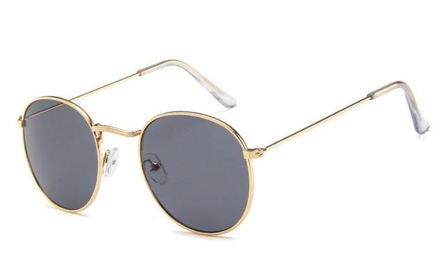 Retro oval sunglasses  design  vintage